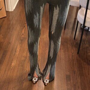 Norma Kamali Printed Spat Legging
